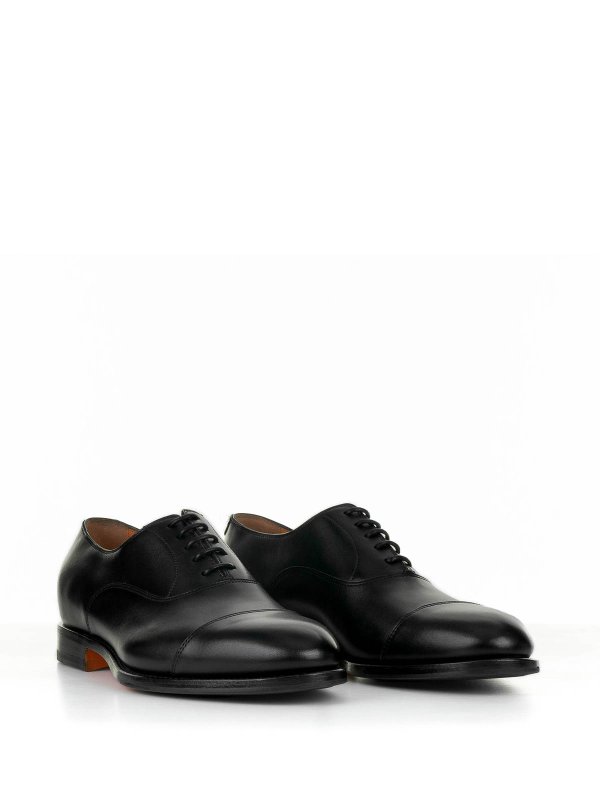SANTONI: classic shoes online - Oxford shoes in black