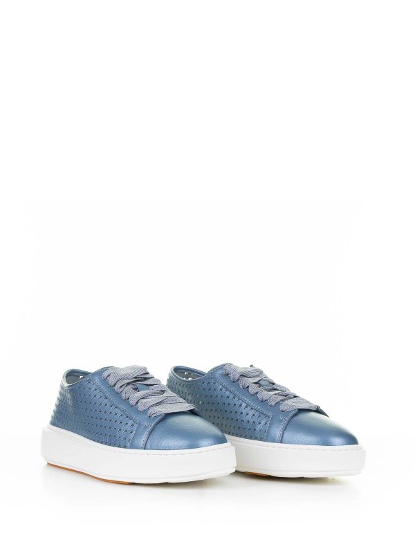 SANTONI: sneakers online - Sneaker Azzurra