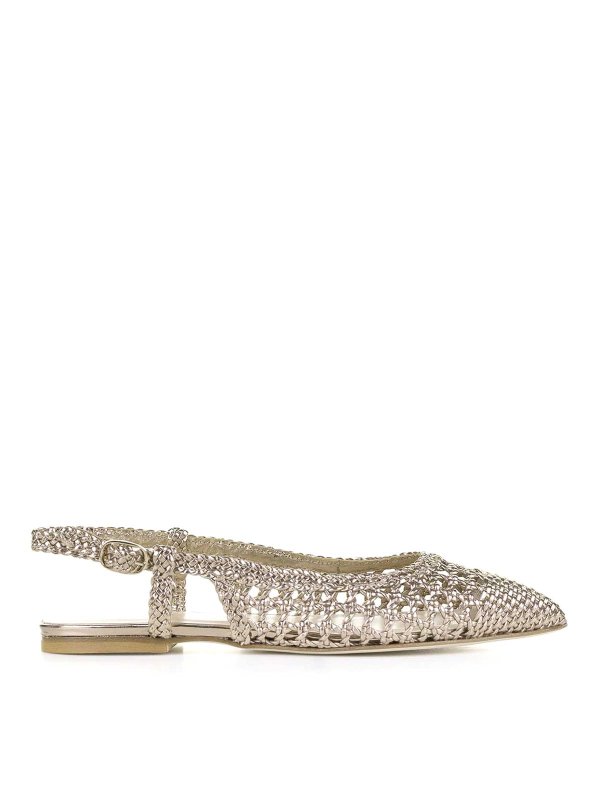 STATUS: sandals - Chanel Low Perforated Gold