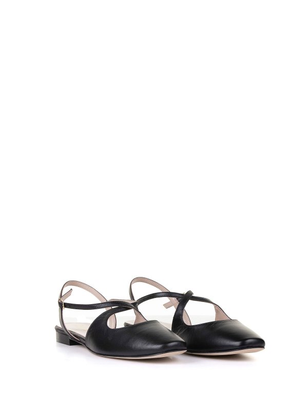 STATUS: sandals online - Chanel Low Black Leather