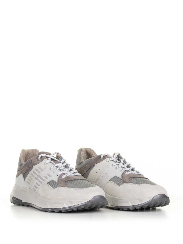 HOGAN: trainers online - Sneaker Hyperlight Beige In Suede