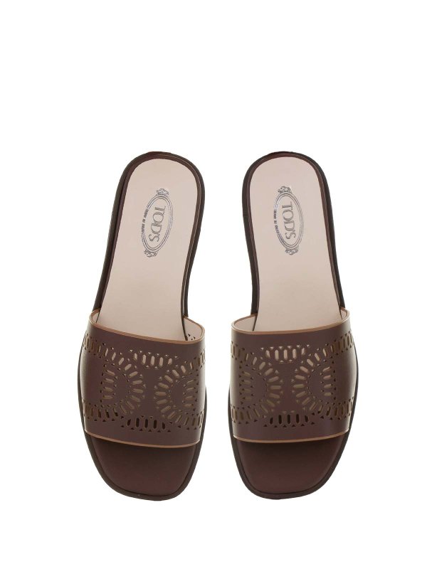 サンダル - 黒 shop online: TOD