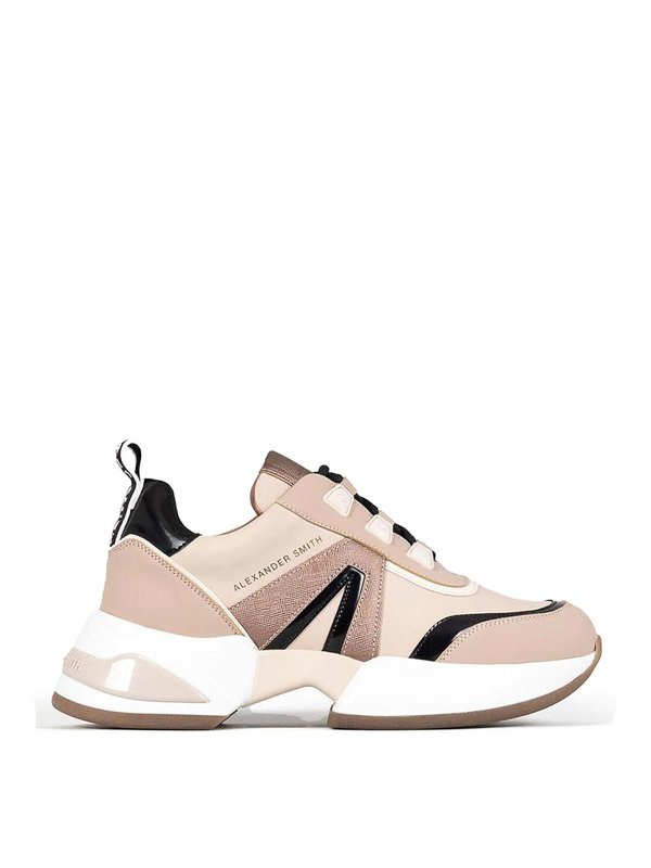 ALEXANDER SMITH: trainers - Marble Beige Sneaker