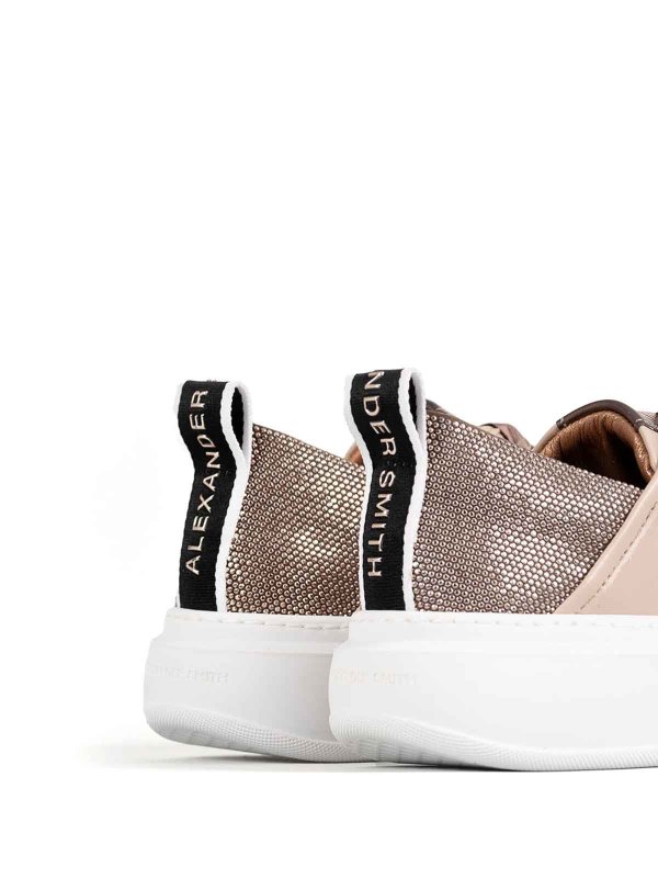 The Best Shops ALEXANDER SMITH: trainers - Wembley Powder Leather Sneaker