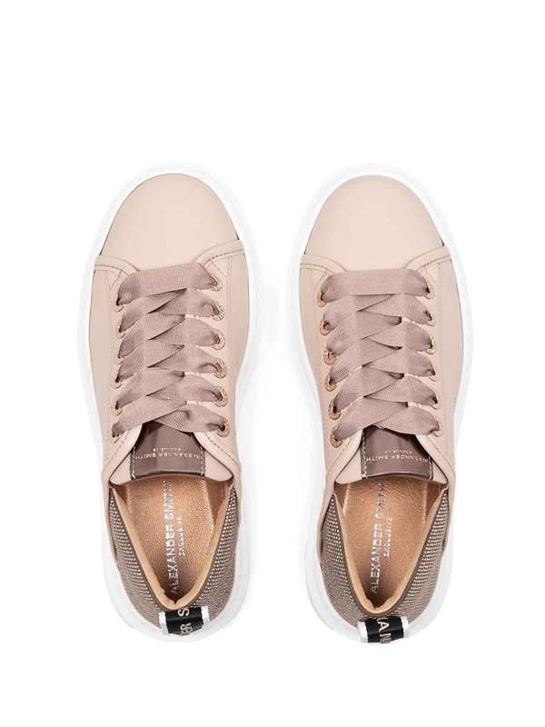 Wembley Powder Leather Sneaker shop online: ALEXANDER SMITH