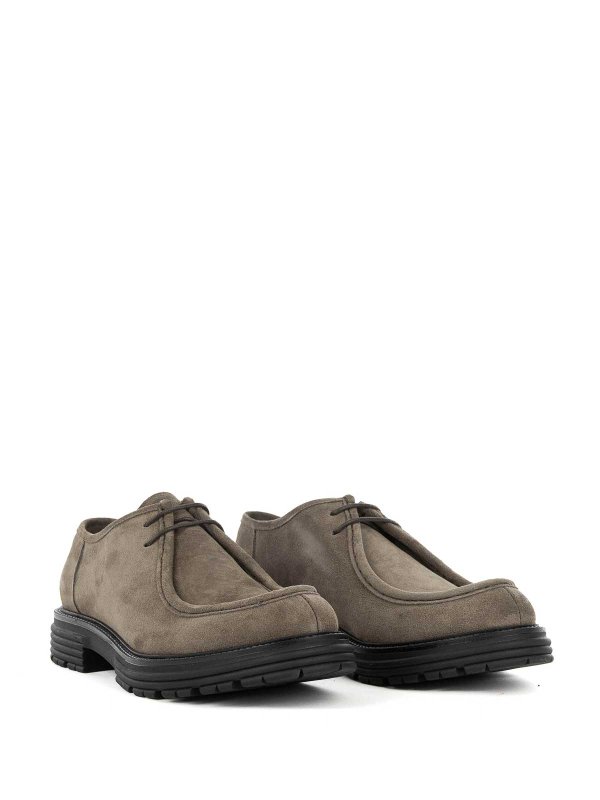 FRANCO FEDELE: Loafers & Slippers online - Mud suede loafers