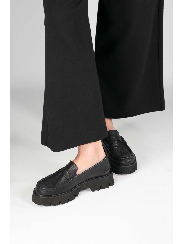PEDRO GARCIA buy online Black Leather loafers