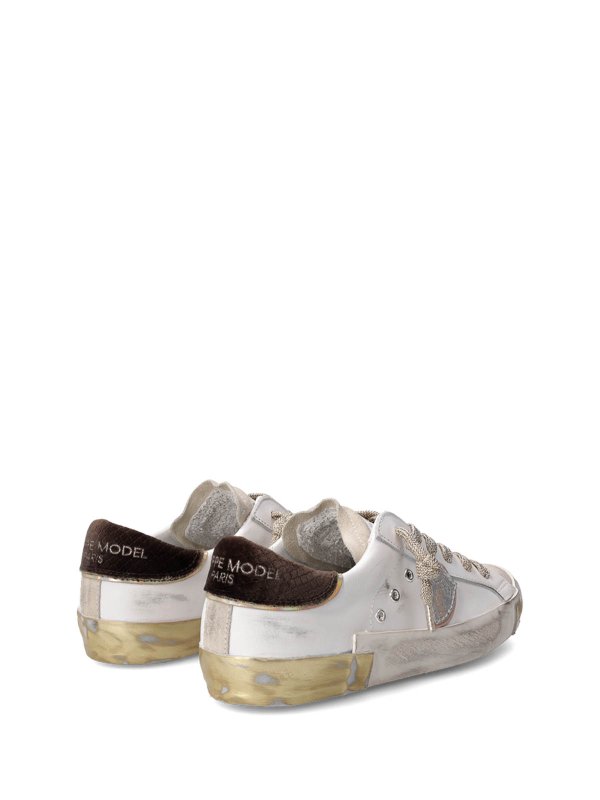 The Best Shops PHILIPPE MODEL: trainers - Sneaker Donna Prsx Low Bianco Nero