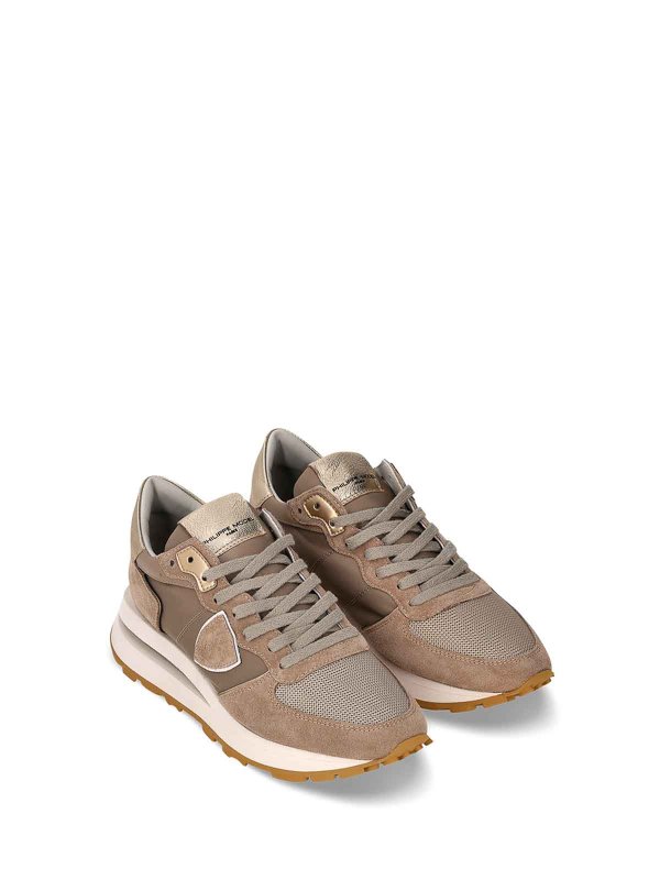 PHILIPPE MODEL: trainers online - Tropez Haute Beige Women