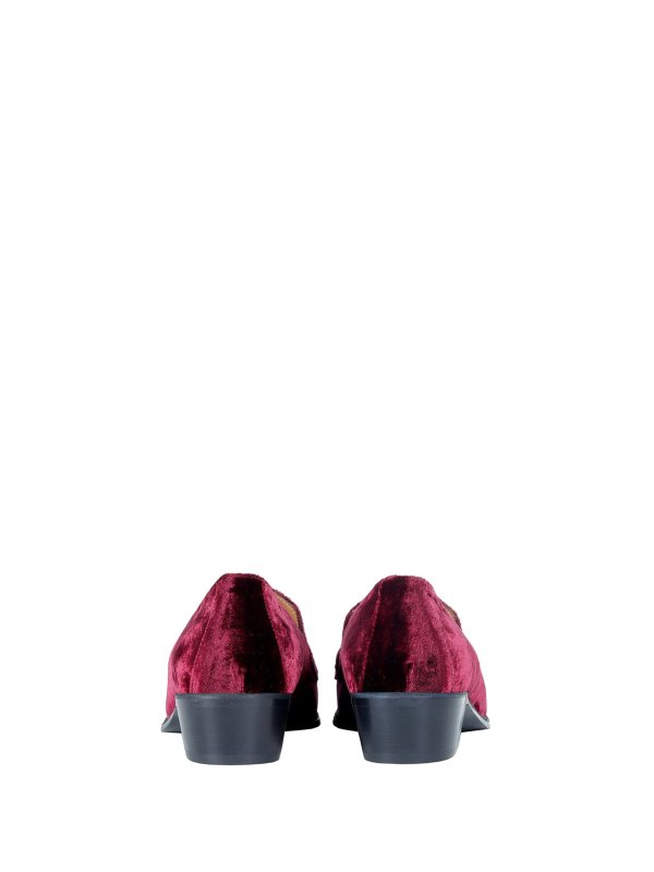 The Best Shops ROBERTO FESTA: Loafers & Slippers - Mocassino Axel Bordeaux In Velluto