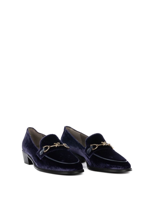 ROBERTO FESTA: Mocassini e slippers online - Mocassino Axel Blu Navy In Velluto