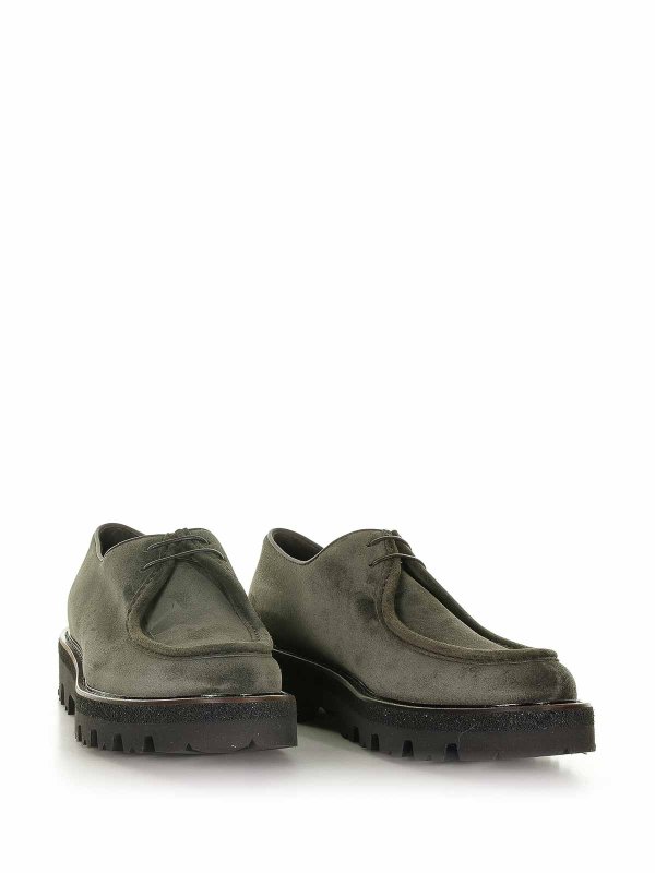 BARRETT: Loafers & Slippers online - Green suede loafers
