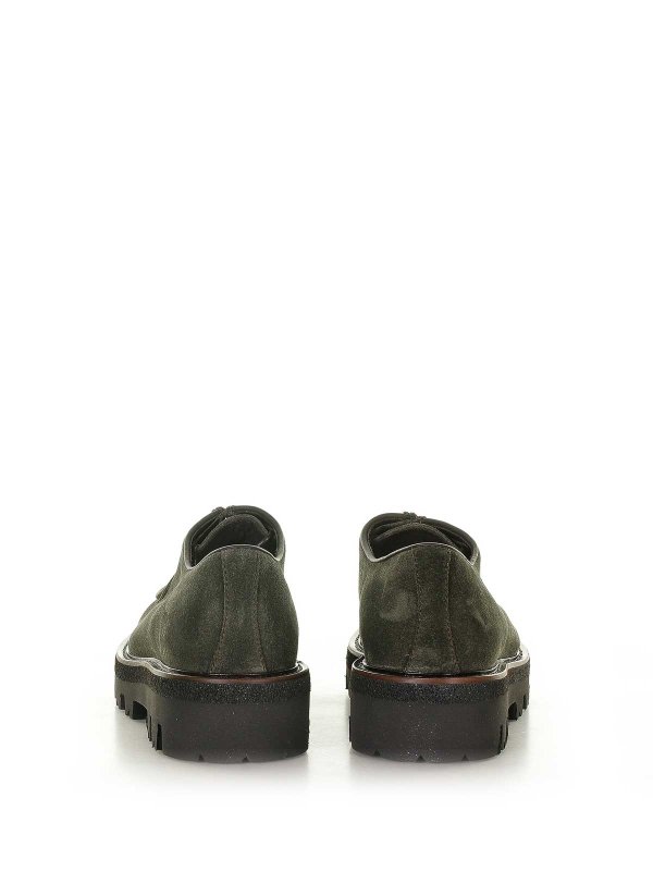 The Best Shops BARRETT: Loafers & Slippers - Green suede loafers