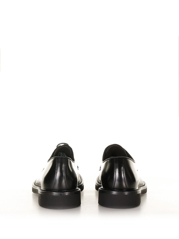 The Best Shops BARRETT: classiche - Derby Nero In Pelle Liscia