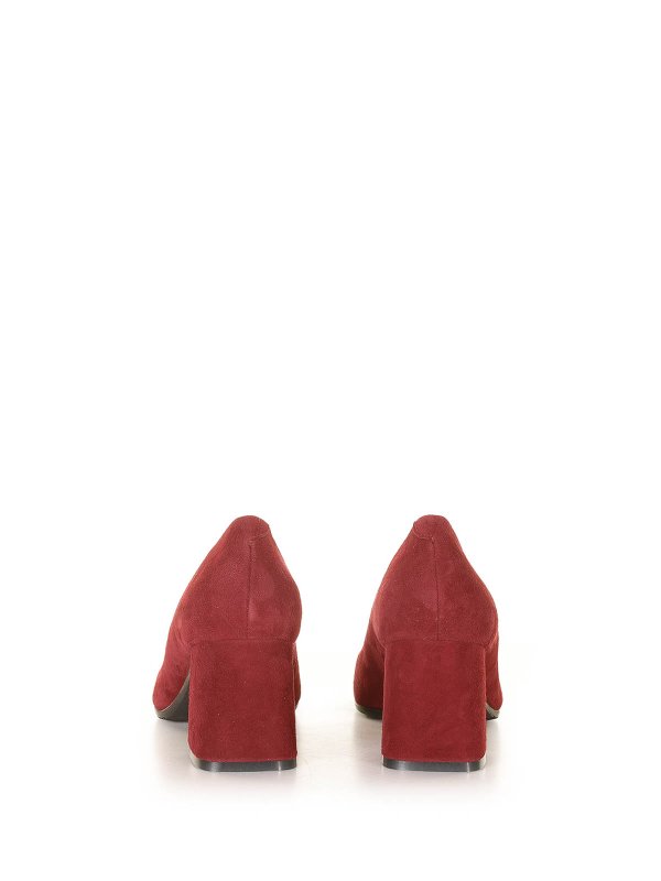 The Best Shops EVALUNA: court shoes - Pumps In Suede Rosso