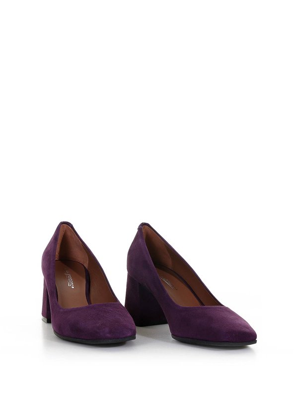 EVALUNA: court shoes online - Round toe Pumps in suede