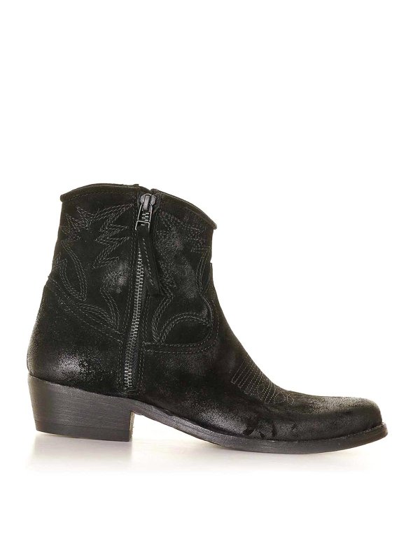 KEEP: ankle boots - Texan Low Black Ankle Boot