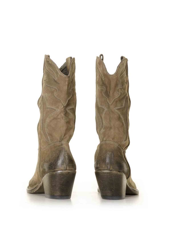 The Best Shops KEEP: boots - Beige Suede High Texan Boot