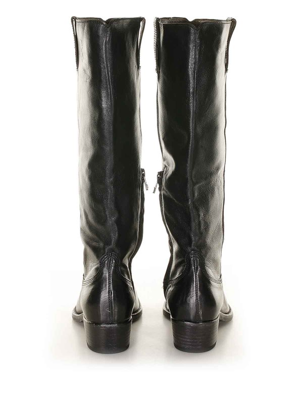 The Best Shops KEEP: stivali - Stivale Alto Nero In Pelle