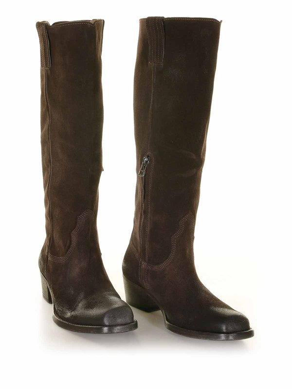 KEEP: Bottes online - Bottes - Marron Foncé