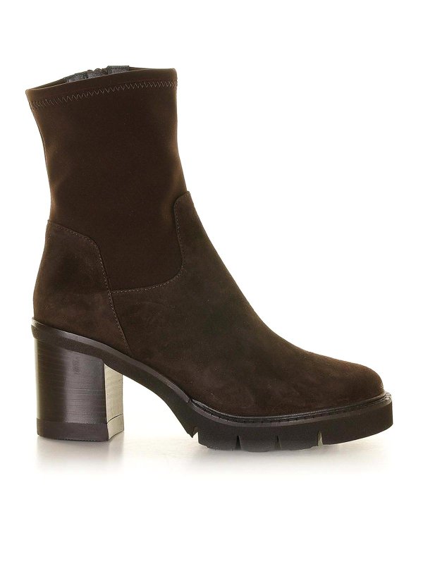 LUCA GROSSI: Bottines - Bottines - Marron Foncé