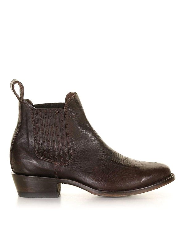 Mexicana: ankle boots - Cowboy Style Round Toe Ankle Boot