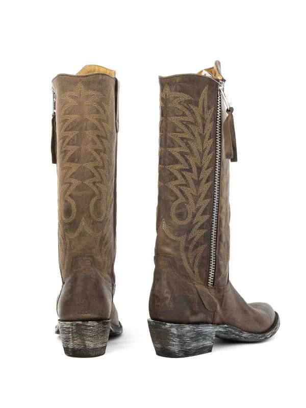 The Best Shops Mexicana: boots - Razz Chocolate Texan Boot