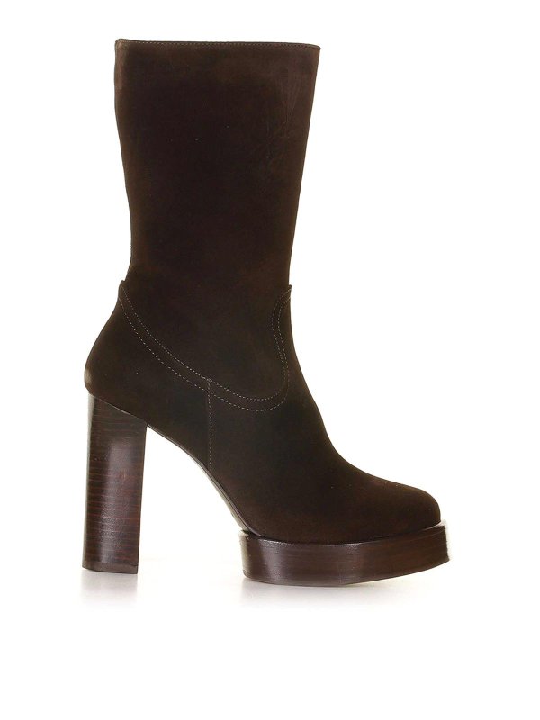 Paloma Barcelò: boots - Suede Boots