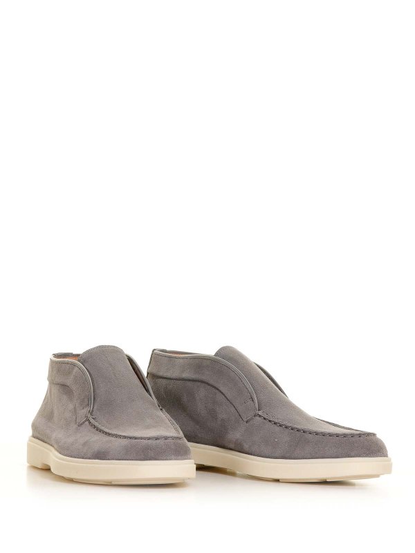 SANTONI: Loafers & Slippers online - Suede loafers