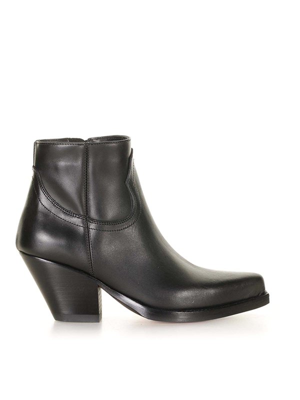 SONORA: ブーティー - アンクルブーツ - 黒