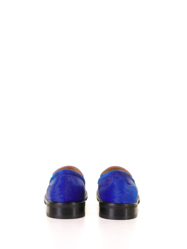 The Best Shops VIOLA RICCI: Loafers & Slippers - Pony Blue loafers