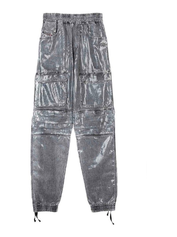 DIESEL: ブーツカットジーンズ - ブーツカットジーンズ - グレー