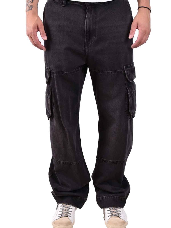 DIESEL: Jeans évasés online - Jean Bootcut - Foncé Délavé