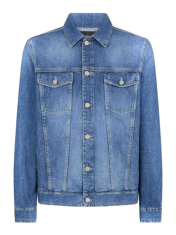 DONDUP: Vestes casuals - Veste Casual - Foncé Délavé