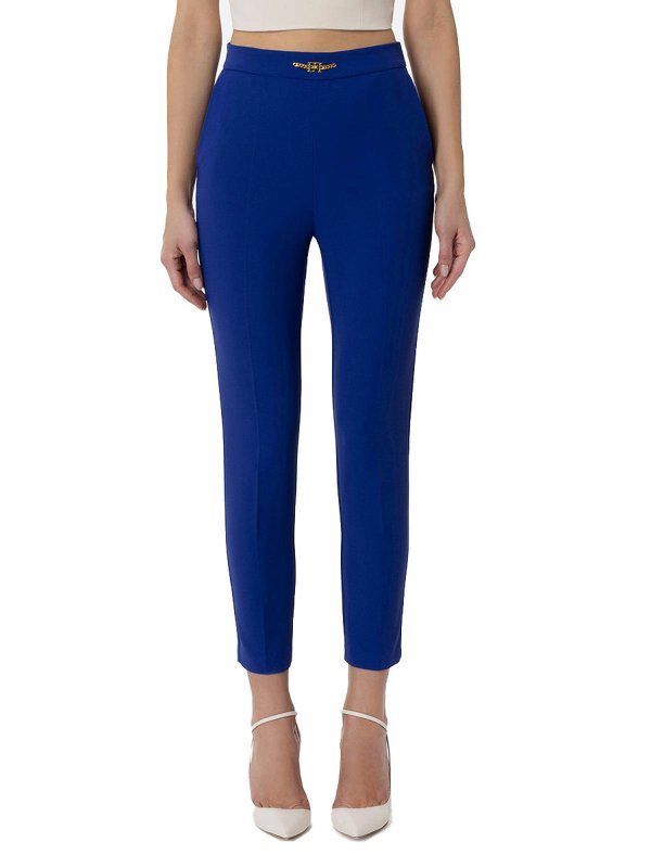 ELISABETTA FRANCHI: Casual Hosen online - Casual Hose - Blau