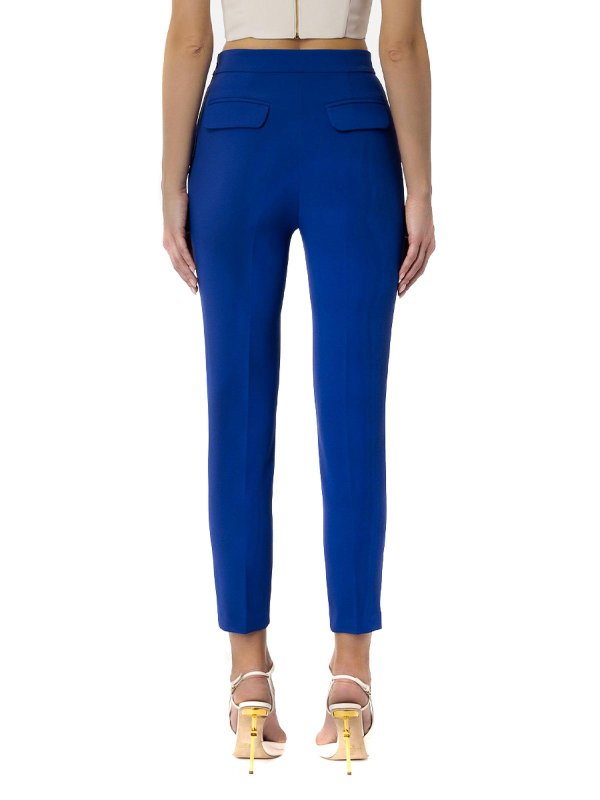 The Best Shops ELISABETTA FRANCHI: Casual Hosen - Casual Hose - Blau