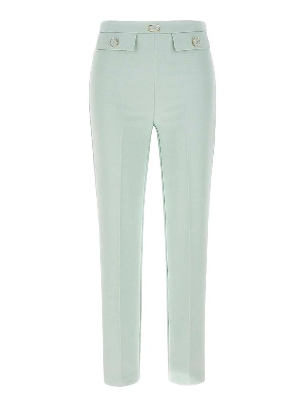 ELISABETTA FRANCHI: Casual Hosen - Casual Hose - Hellblau