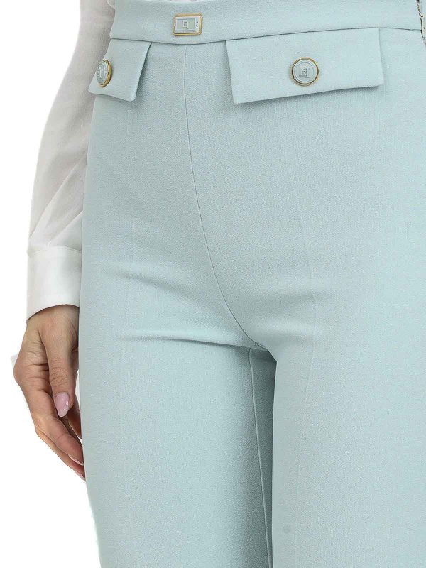 The Best Shops ELISABETTA FRANCHI: Casual Hosen - Casual Hose - Hellblau