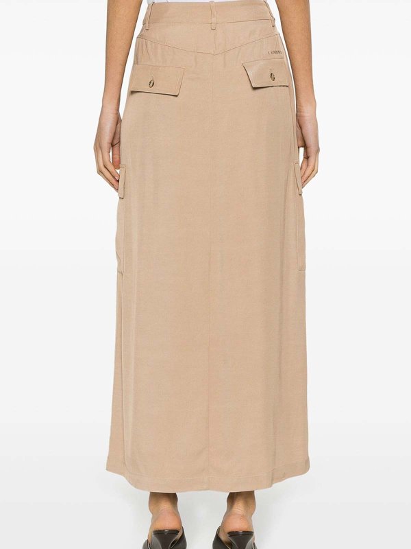 The Best Shops ERMANNO SCERVINO: Knielange und Midi Röcke - Midirock - Beige