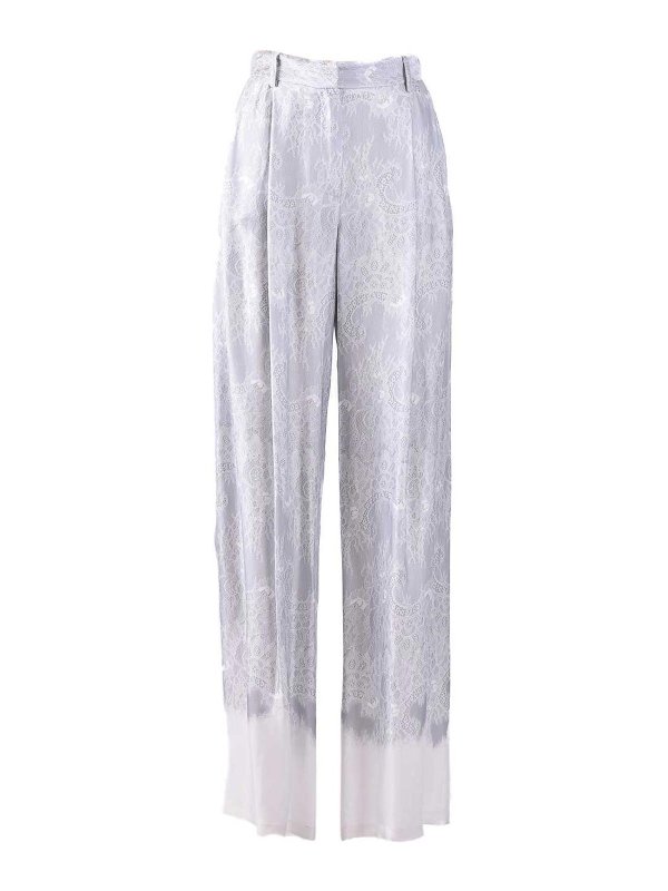 ERMANNO SCERVINO: Pantalons casual - Pantalons Décontractés - Gris