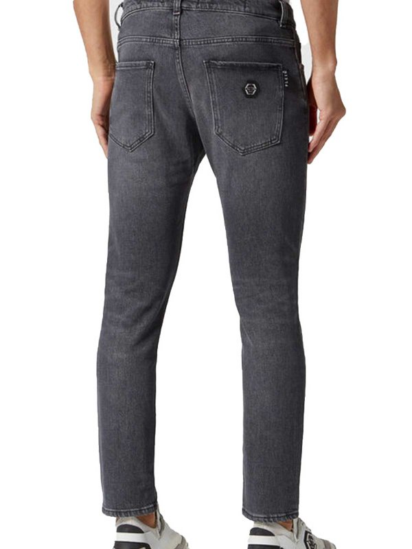 The Best Shops PHILIPP PLEIN: Jeans boot-cut - Jeans Boot-Cut - Gris