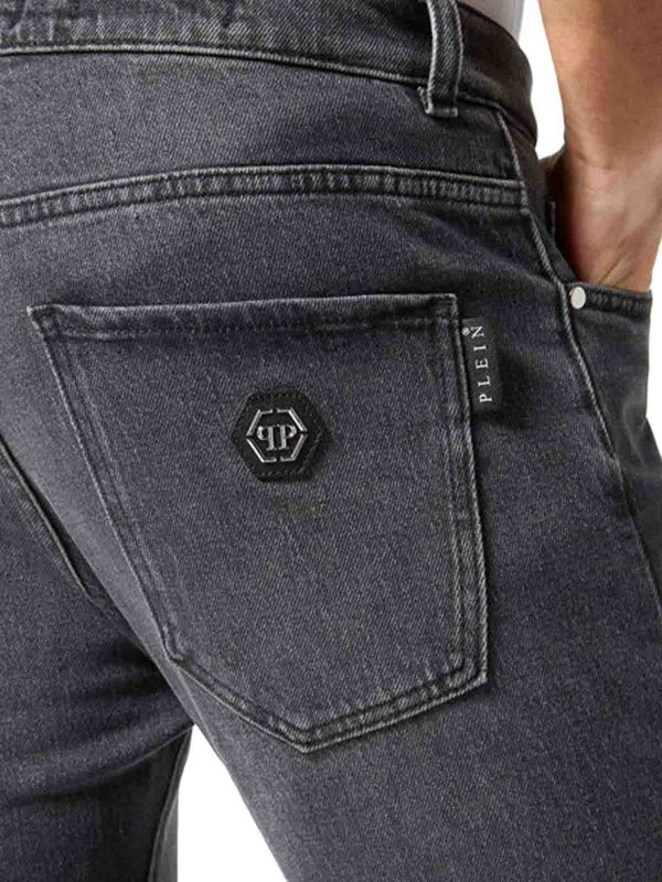 Jeans Boot-Cut - Gris shop online: PHILIPP PLEIN