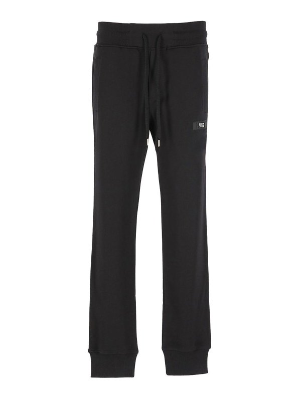 Versace Jeans Couture: Pantalones casual - Pantalón Casual - Negro