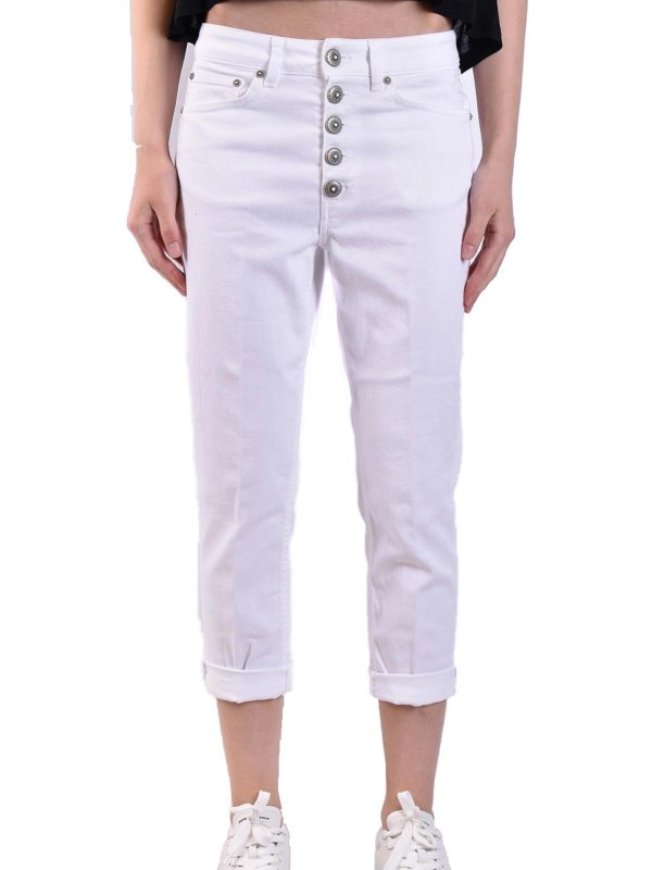 DONDUP: Bootcut online - Bootcut Jeans - Weiß