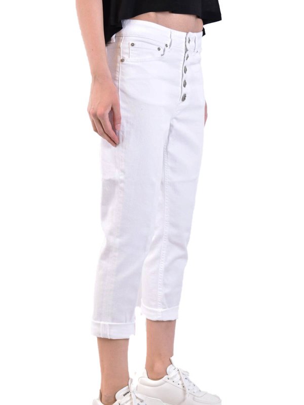 The Best Shops DONDUP: Bootcut - Bootcut Jeans - Weiß