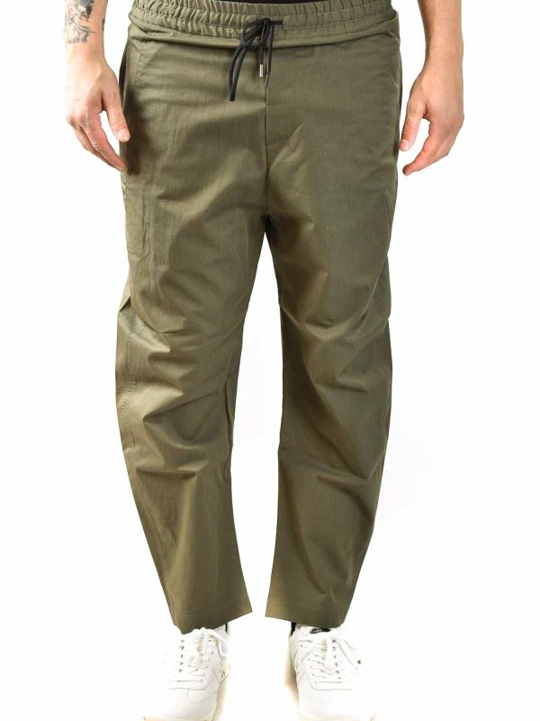 ISABEL BENENATO: Pantalones casual online - Pantalón Casual - Verde