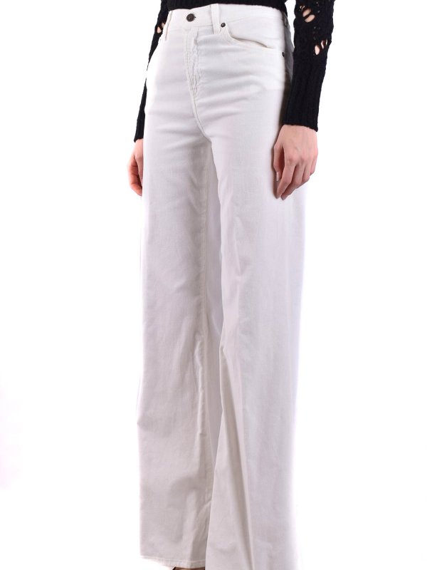 DONDUP: ブーツカットジーンズ online - ブーツカットジーンズ - 白