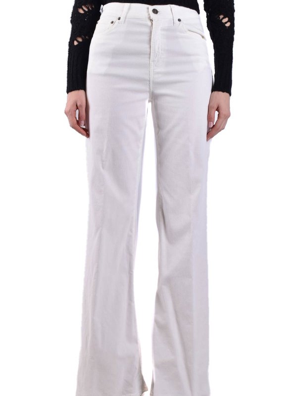 DONDUP buy online ブーツカットジーンズ - 白