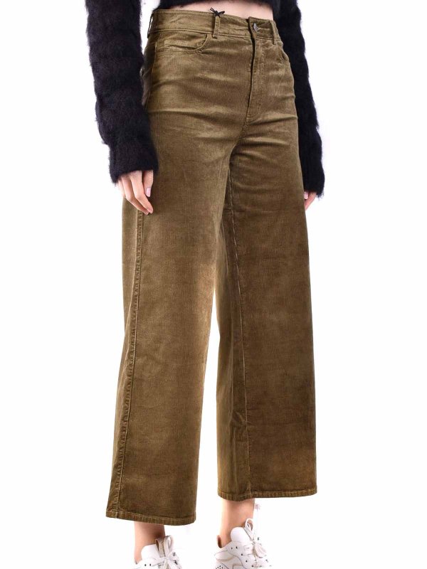 The Best Shops PAIGE: ブーツカットジーンズ - ブーツカットジーンズ - 緑