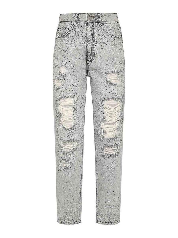 PHILIPP PLEIN: jeans bootcut - Jeans